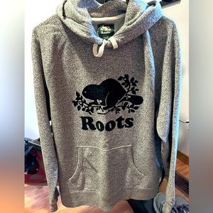 Roots Original Salt & Pepper Kanga Hoodie